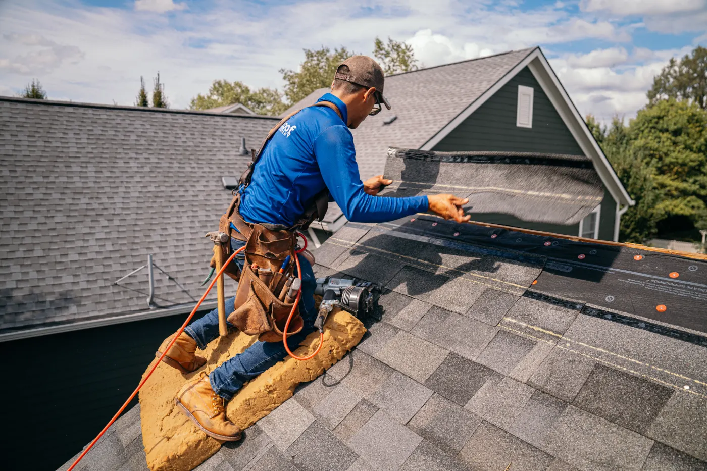 Manufacturer-certified shingle installation in Flat Rock